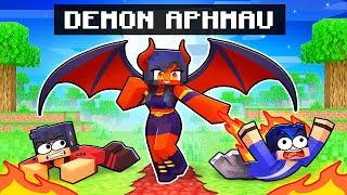 Aphmau Became A DEMON in Minecraft [upl. by Ynnub]