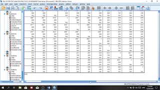 RAW BA103 RM 02 SPSS Tutorial Mean Scores Correlation Matrix and Regression for Direct Effects [upl. by Newmann]