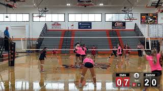 SMNW vs Shawnee Mission North 102124 Dig Pink Tourney [upl. by Bessy]