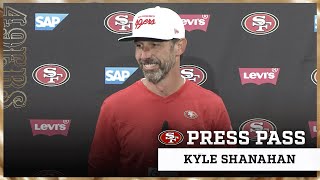 Kyle Shanahan Outlines How New Players will Contribute to 49ers Offense  49ers [upl. by Dodi110]