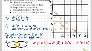 Getal en ruimte vwo D 11 B De product en somregel [upl. by Kannav]