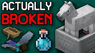 Is Travel in Minecraft ACTUALLY Broken [upl. by Haletky]