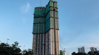 4K60FPS ‼️Progress of Park Place  Desa Park City‼️ Malaysia [upl. by Aifoz]