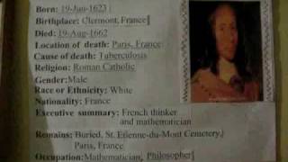 Biography of Blaise Pascal [upl. by Kester94]