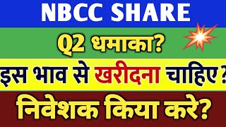 NBCC Q2 धमाका 💥 NBCC SHARE NEWS  NBCC SHARE LATEST NEWS  NBCC SHARE TARGET  NBCC STOCK [upl. by Niles]