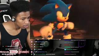 Etika Reacts to Sonic Forces Reveal Trailer [upl. by Matless]