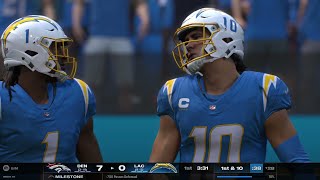 Los Angeles Chargers Franchise  Season 1  Week 16 vs Denver Broncos [upl. by Berthe]