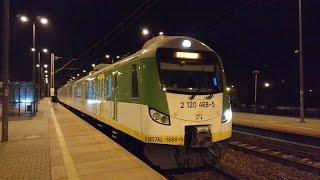 220416 Odjazd EN57AL1668 jako Os 29324 [upl. by Stoughton]