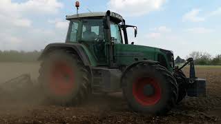 Pure sound  Fendt 716 vario tms  erpice [upl. by Akimas203]