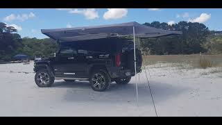 270 Awning on Hummer h3 [upl. by Shorter921]