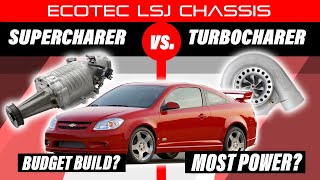 LSJ Ecotec Supercharger Vs Turbo  Behind The Builds [upl. by Tamis]