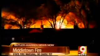 Middletown business fire [upl. by Anauqahs]