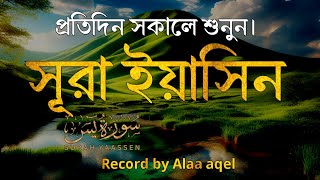 সকালে শুনুন আবেগময় কন্ঠে সূরা ইয়াসিন। Surah Yaseen beautiful quran recitation by alaa aqel [upl. by Taddeo]