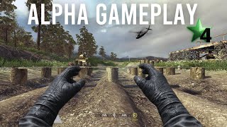 CALL OF DUTY 4 ALPHA Gameplay in 2024 [upl. by Einittirb141]