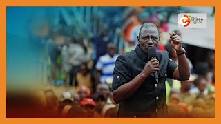 Rais Ruto ameendelea na ziara yake Muranga na Nyeri [upl. by Teferi]