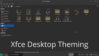 xfce desktop theming4 [upl. by Shah]