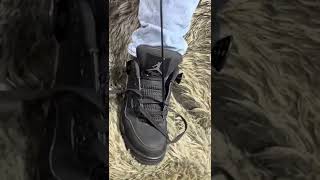 How to Bar Lace Jordan 4  Best way to lace sneakers [upl. by Omocaig]