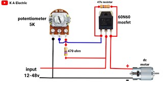 DC to DC converter  DC motor speed control input 1248V converter [upl. by Anivol]