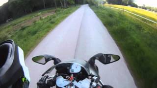 Derbi GPR 125 Racing 2t Acceleration [upl. by Leroj]