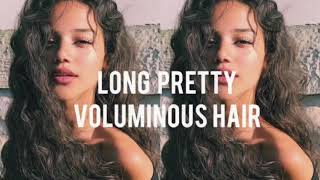 Warning ⚠️ this subliminal is Very Extremely Powerful Grow Long Pretty Voluminous Hair [upl. by Sedaiuqlem]