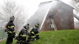 Woodridge apartment fire [upl. by Tips]