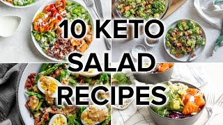 10 NutrientPacked Keto Salads for Any Time [upl. by Lalaj]