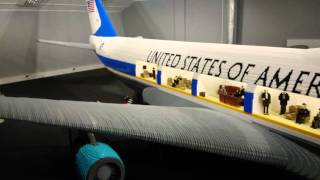 Air Force One  Lego wystawa w Warszawie [upl. by Narcis]