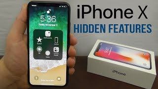 iPhone X Hidden Features  Top 10 List [upl. by Vivianna529]