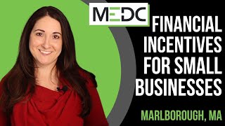 MEDCs Economic Development Toolbox  Small Business Financial Incentives [upl. by Ainar722]