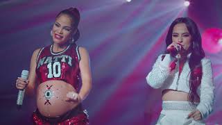 Natti Natasha x Becky G  Ram Pam Pam  Live On The Tonight Show Starring Jimmy Fallon [upl. by Dyolf]