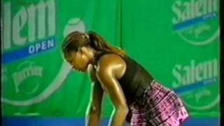 2000 Monica Seles def Serena Williams [upl. by Nashom]