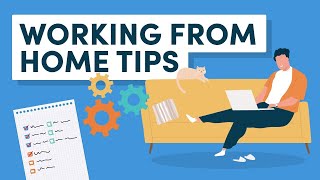 Working from Home 10 Tips to Stay Motivated and Productive [upl. by Mariska324]