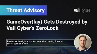 GameOverlay gets destroyed by Vali Cybers ZeroLock [upl. by Nosyt]