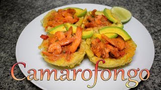 Receta Camarofongo Super Facil y Rapido  Cocinando con Yolanda [upl. by Ramak]