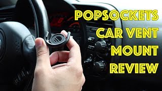 PopSockets Car Vent Mount Review in a Honda S2000 [upl. by Noyad]