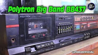 Polytron Bigband BB437 Stereo Radio Kaset Player  Restorasi [upl. by Linea350]