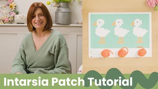 Intarsia Crochet Tutorial  Country Cottage CAL  Hobbycraft [upl. by Rona]