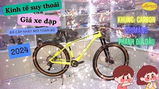 Xe đạp địa hình khung carbon giá hủy diệt năm 2024 với Twitter Storm tamduccycles [upl. by Yasnyl]