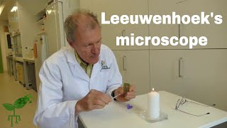 Leeuwenhoeks microscope  Microscopes and cell theory  meriSTEM [upl. by Helfant]