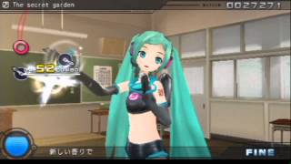 Hatsune Miku Project Diva PSP The secret garden [upl. by Ahsyen]