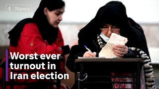 Record low turnout in Iran elections amid widespread discontent [upl. by Aphrodite]