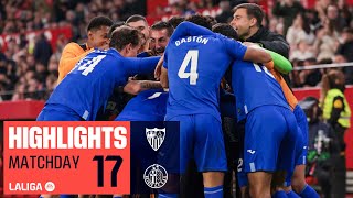 Resumen de Sevilla FC vs Getafe CF 03 [upl. by Ilyse]