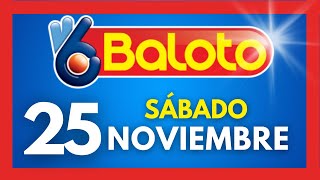 Resultados del BALOTO REVANCHA del sabado 25 de NOVIEMBRE de 2023 💫✅💰 [upl. by Naened]