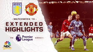 Manchester United v Aston Villa  PREMIER LEAGUE HIGHLIGHTS  12262023  NBC Sports [upl. by Birck]