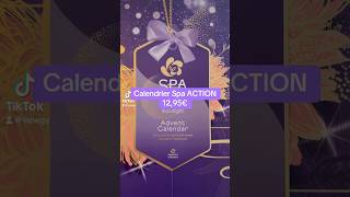 ACTION Calendrier Spa ✨ calendrierdelavent2021 shortvideo [upl. by Ras]