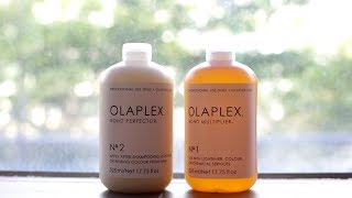 Olaplex Treatment No1 amp No2 [upl. by Notak]