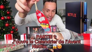 Partie 1 J’ouvre le Calendrier de l’Avent Netflix 🎬😱😍 [upl. by Soraya389]