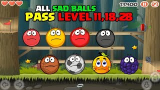 All Balls  Slow Motion  Sad Balls  Pass Level 111828 [upl. by Claribel]