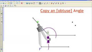 Copy an Obtuse Angle [upl. by Regina]