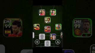 Crossbar Squad 💔 efootball mobile  4312 Formation football [upl. by Ahsennod]